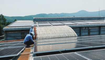 Hòa lưới thành công dự án điện mặt trời áp mái nhà lớn nhất Thừa Thiên Huế