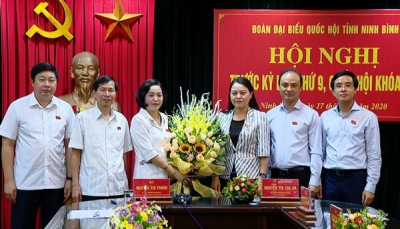 Bà Nguyễn Thị Thu Hà làm Trưởng đoàn Đại biểu Quốc hội tỉnh Ninh Bình