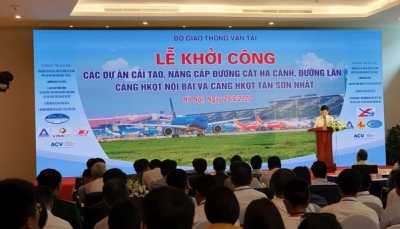 Khởi công 2 dự án đảm bảo an toàn bay tại sân bay Nội Bài và Tân Sơn Nhất