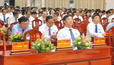 Ông Lê Quốc Phong tham dự phiên trù bị Đại hội Đảng bộ tỉnh Đồng Tháp