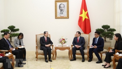 Phó Thủ tướng Vương Đình Huệ tiếp Đại sứ Trung Quốc, Chủ tịch Tập đoàn ASG