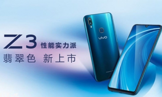 Vivo Z3 được bổ sung thêm màu xanh ngọc