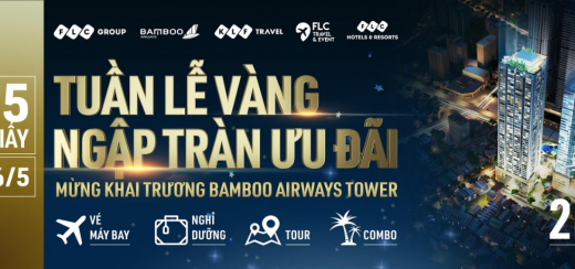 Khai trương Bamboo Airways Tower, FLC Hotels & Resorts tung voucher nghỉ dưỡng giá hời chỉ từ 800.000 vnd/ người/ đêm