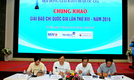 Giải Báo chí Quốc gia lần thứ XIII năm 2018: 147 tác phẩm lọt vào vòng chung khảo