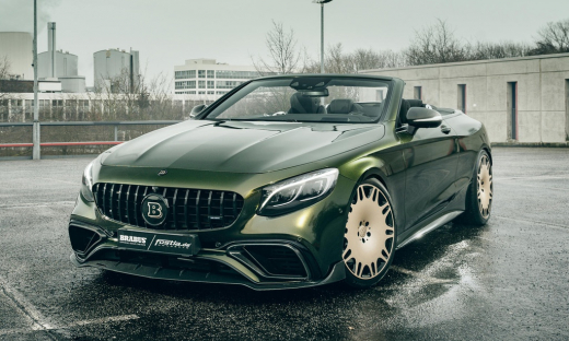 Mercedes-AMG S63 Convertible được trang bị gói độ Brabus và Fostla