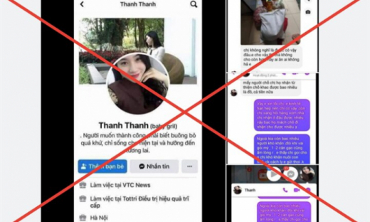 Tài khoản Facebook tự xưng làm việc ở VTC News buông lời dè bỉu quà từ thiện là giả mạo
