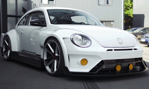 Khám phá Volkswagen Beetle phiên bản độ thân rộng được lấy cảm hứng từ game đua xe