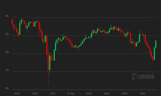 Giá Bitcoin hôm nay 22/9: Tạm giữ ổn định trên mức 40.000 USD