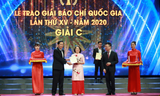 Báo Nhà báo & Công luận đoạt giải C - Giải Báo chí Quốc gia lần thứ XV - năm 2020