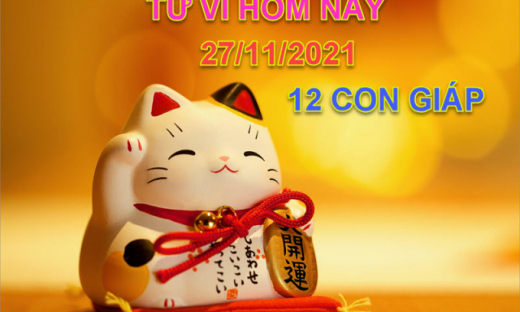 Tử vi hôm nay 27/11/2021, thứ 7 ngày 23/10 âm lịch của 12 con giáp