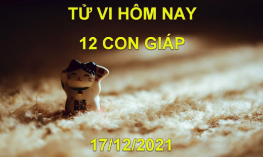 Tử vi hôm nay 17/12/2021, thứ 6 ngày 14/11 âm lịch của 12 con giáp