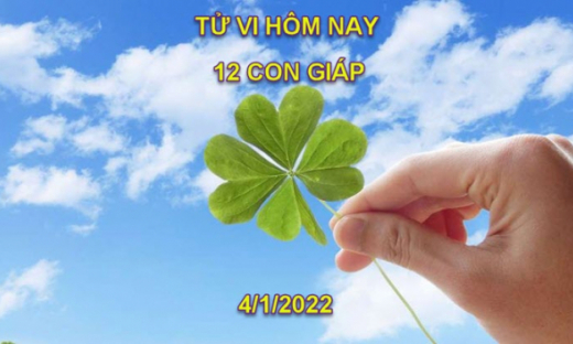 Tử vi hôm nay 4/1/2022, thứ 3 ngày 2/12 âm lịch của 12 con giáp