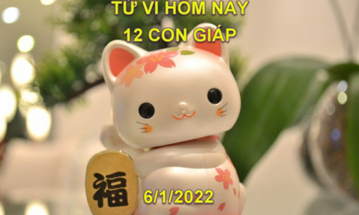 Tử vi hôm nay 6/1/2022, thứ 5 ngày 4/12 âm lịch của 12 con giáp