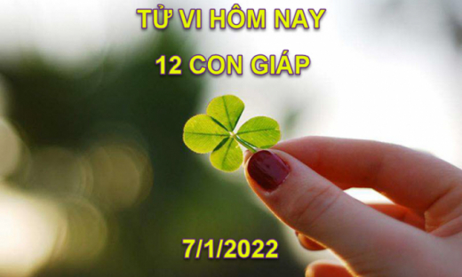 Tử vi hôm nay 7/1/2022, thứ 6 ngày 5/12 âm lịch của 12 con giáp