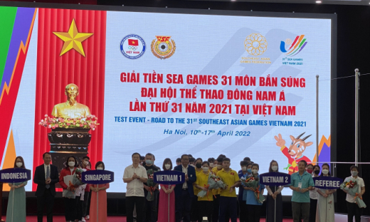 Lễ khai mạc giải bắn súng 'Tiền SEA Games 31'