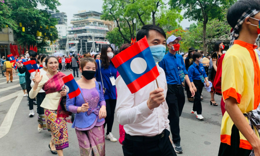 Những hình ảnh ấn tượng tại Festival thanh niên Đông Nam Á chào mừng SEA Games 31