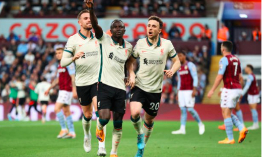 Đánh bại Aston Villa 2-1, Liverpool sống lại hy vọng vô địch Ngoại hạng Anh