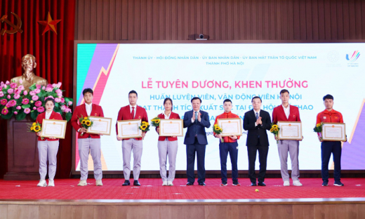 Hà Nội khen thưởng VĐV, HLV của Hà Nội đạt thành tích cao tại SEA Games 31