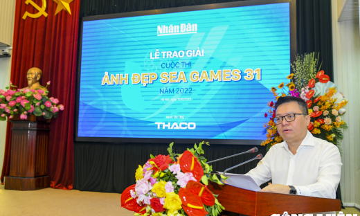 Báo Nhân Dân trao 16 giải thưởng cuộc thi 'Ảnh đẹp SEA Games 31'