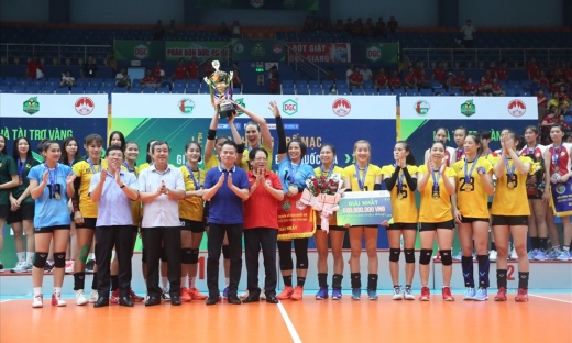 Geleximco Thái Bình vô địch giải bóng chuyền Vô địch quốc gia 2022