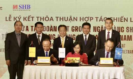 T&T Group, SHB hợp tác chiến lược với Vietnam Airlines và Đường sắt Việt Nam