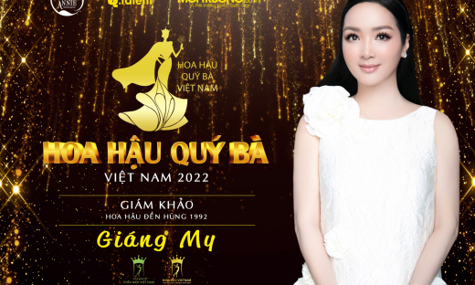 Hoa hậu Đền Hùng Giáng My làm giám khảo cuộc thi Hoa hậu Quý bà Việt Nam 2022