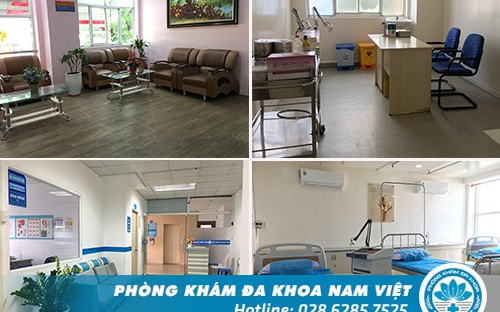 Phòng khám Nam Việt tại 202 Tô Hiến Thành, P.15, Q.10, TP.HCM