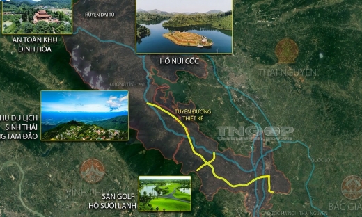 Thái Nguyên: Dự án tuyến đường liên kết vùng sẽ tạo động lực phát triển kinh tế - xã hội