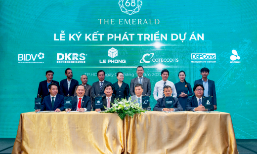 Lễ ký kết phát triển dự án căn hộ cao cấp the Emerald 68