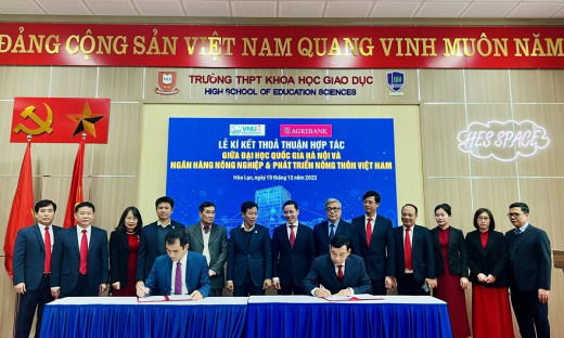 Agribank và Đại học Quốc gia Hà Nội ký kết thỏa thuận hợp tác toàn diện