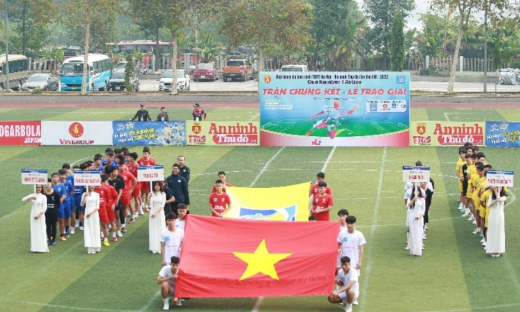 Sức hấp dẫn trận chung kết giải bóng đá học sinh THPT Hà Nội - An ninh Thủ đô lần thứ XXI