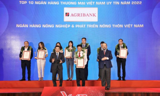 Agribank khẳng định thương hiệu bằng những giải thưởng uy tín