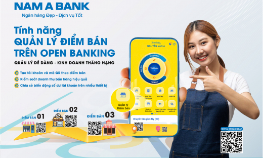 Open Banking thêm tính năng giúp chủ điểm bán quản lý doanh thu hiệu quả