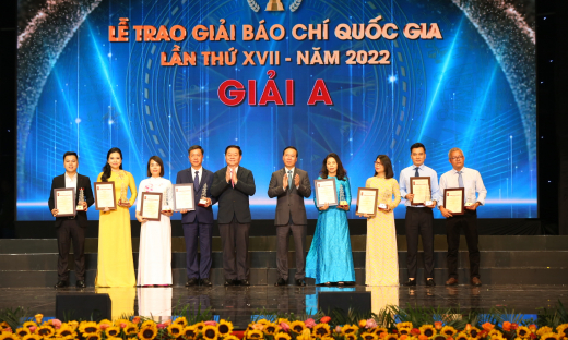 Danh sách các tác phẩm xuất sắc đoạt Giải Báo chí quốc gia lần thứ XVII năm 2022