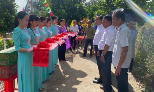 Tân Hiệp Phát liên tiếp khánh thành 7 cây cầu dân sinh tại Tiền Giang