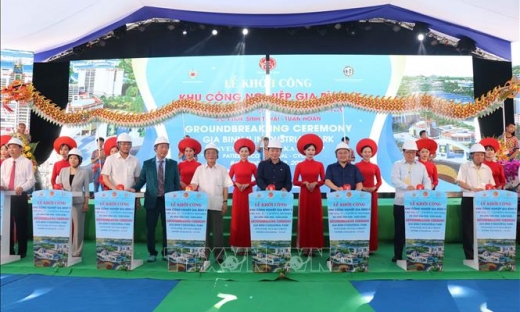 Khởi công dự án Khu công nghiệp Gia Bình II (Bắc Ninh)