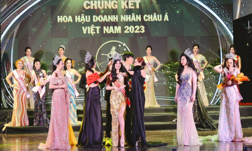 Nữ doanh nhân thủ đô đăng quang Hoa hậu Doanh nhân Châu Á Việt Nam 2023