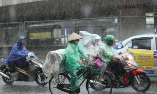 Dự báo thời tiết 15/8/2023: Bắc Bộ, Thanh Hóa, Nghệ An mưa rào và dông