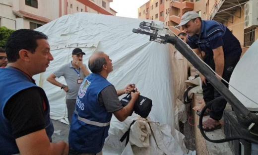 Khoảng 1.000 nhà báo vẫn đang tác nghiệp trong chiến sự ở Gaza