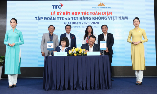 Vietnam Airlines và Tập đoàn TTC ký kết hợp tác toàn diện