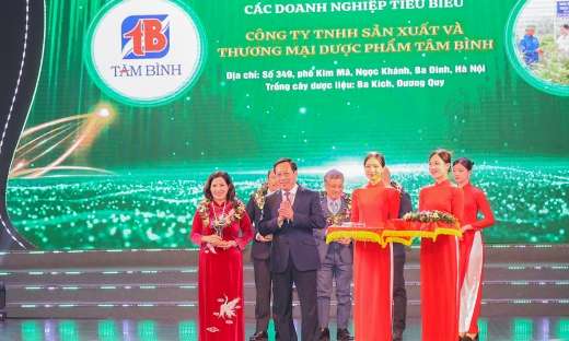 Dược phẩm Tâm Bình - Doanh nghiệp tiêu biểu vì sự phát triển dược liệu Việt