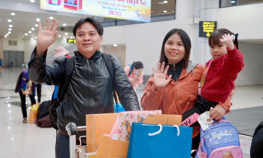 “Chuyến bay ước mơ” của Vietnam Airlines đưa người lao động đến “hành trình đoàn viên”