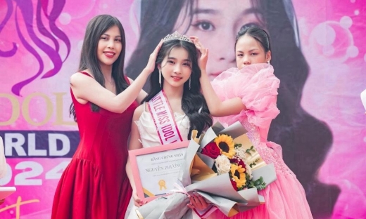 Hoa hậu nhí Nguyễn Phương Thảo đi thi Quốc tế tại Thái Lan