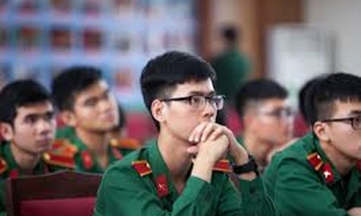 Bộ Quốc phòng công bố chỉ tiêu tuyển sinh của 17 trường Quân đội