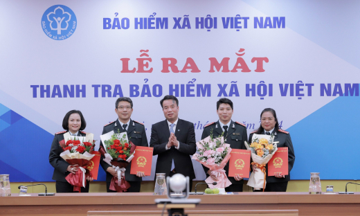 Lễ ra mắt Thanh tra BHXH Việt Nam