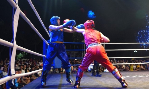 Sôi động giải vô địch kickboxing thi đấu ngoài trời tại Vũng Tàu