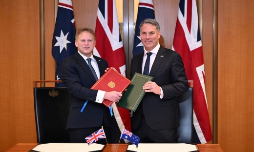 Úc và Vương quốc Anh ký hiệp ước quốc phòng mới