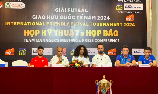 Đội tuyển futsal Việt Nam mang đội hình mới dự giải quốc tế 2024