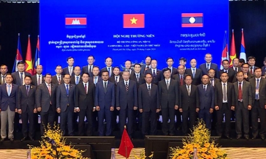 Thông qua tuyên bố chung Hội nghị thường niên Bộ trưởng Công an, Nội vụ 3 nước Campuchia - Lào - Việt Nam