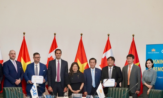 Vietnam Airlines đạt thỏa thuận mới với đối tác CAE Inc
